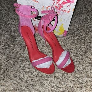 Chinese Laundry Pink and Red Women's Heels